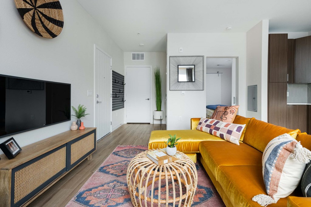 Barn style bedroom doors at PARK40, Broomfield, 80023