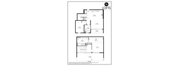 floor plan of the loft