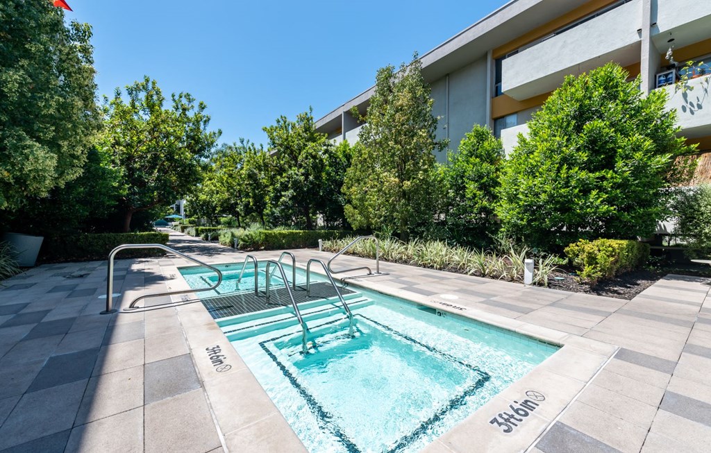 Pool and Spa Pool and Spa at The Chadwick, Los Angeles, CA
