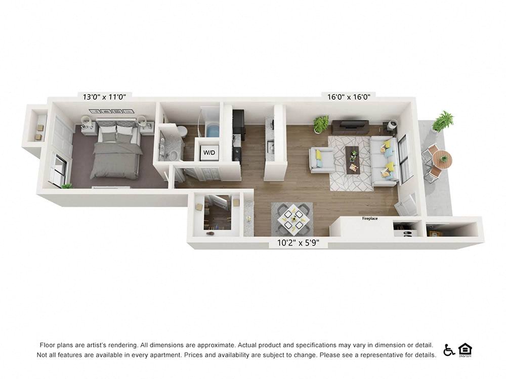 The Bradford floor plan