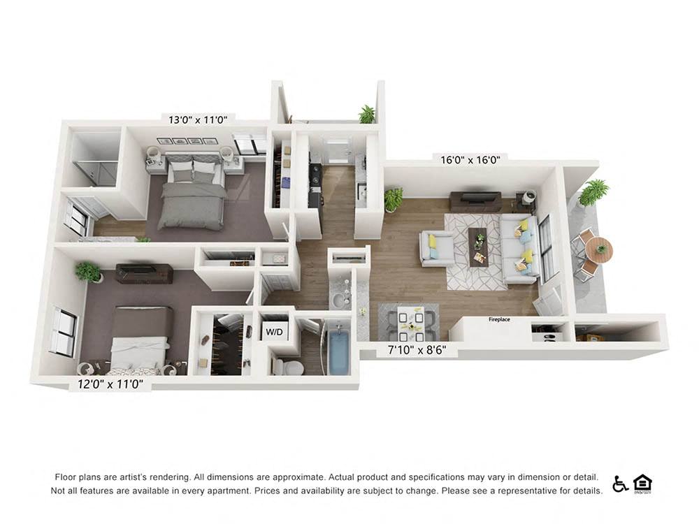 The Dover floor plan