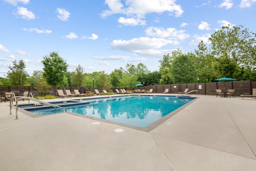 take a dip in our resort style pool