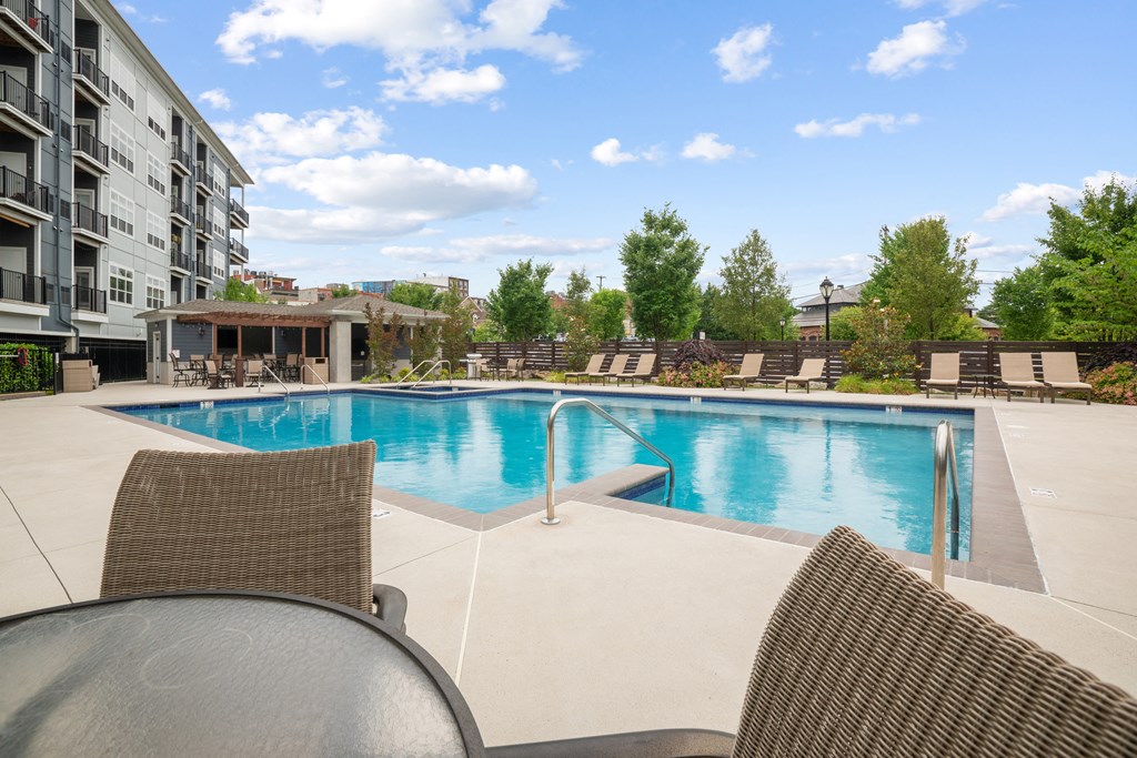 take a dip in our resort style swimming pool