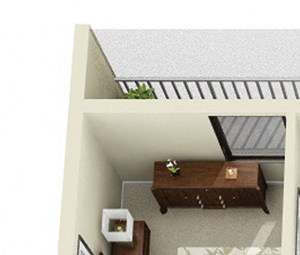 2 bed 2 bath