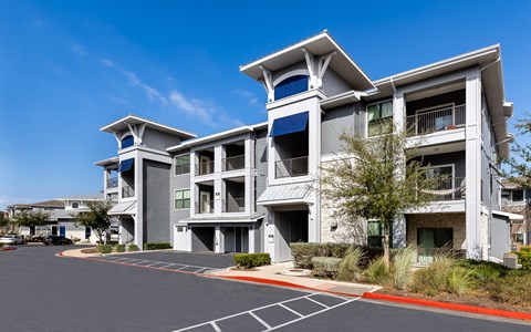 parklot view of apartments
