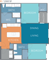 Two Bedroom Two Bedroom