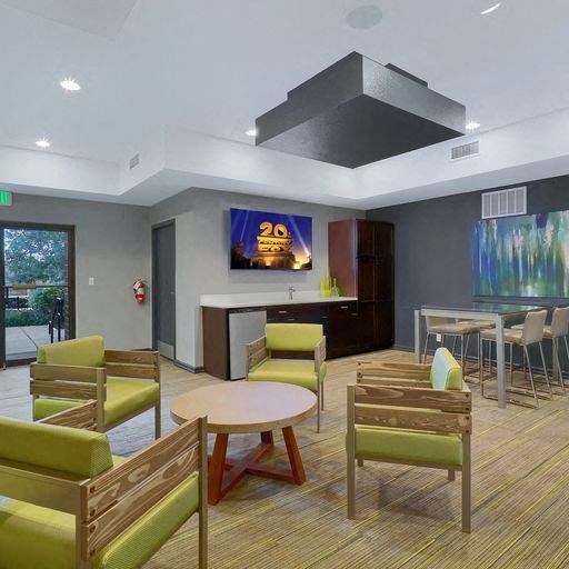 Resident lounge at Alvista Nine Mile, Asheville, NC
