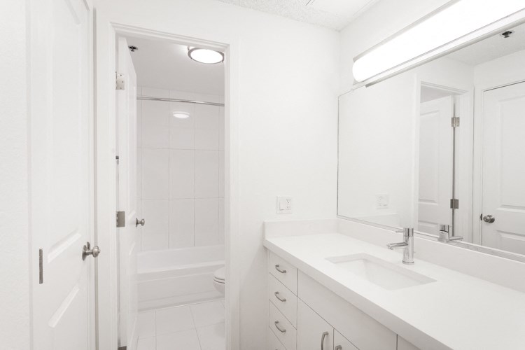 a bathroom with a sink and a toilet