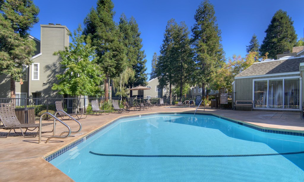 Blue Cool Swimming Pool at Wood Creek Apartments, Pleasant Hill, 94523