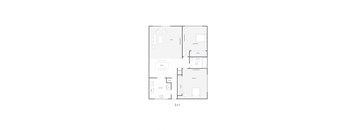 hematichematichematic diagram of floor plan of smart home on a white background