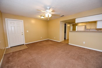 Living room view at Green Oaks Apartments, Tampa - Photo Gallery 8