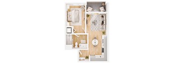 A series of images showing a top-down view of a bathroom layout.