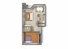 Floor Plan 1 Bdr Floor Plan 1 Bdr at Dolce by the Lakes, Las Vegas, NV, 89117