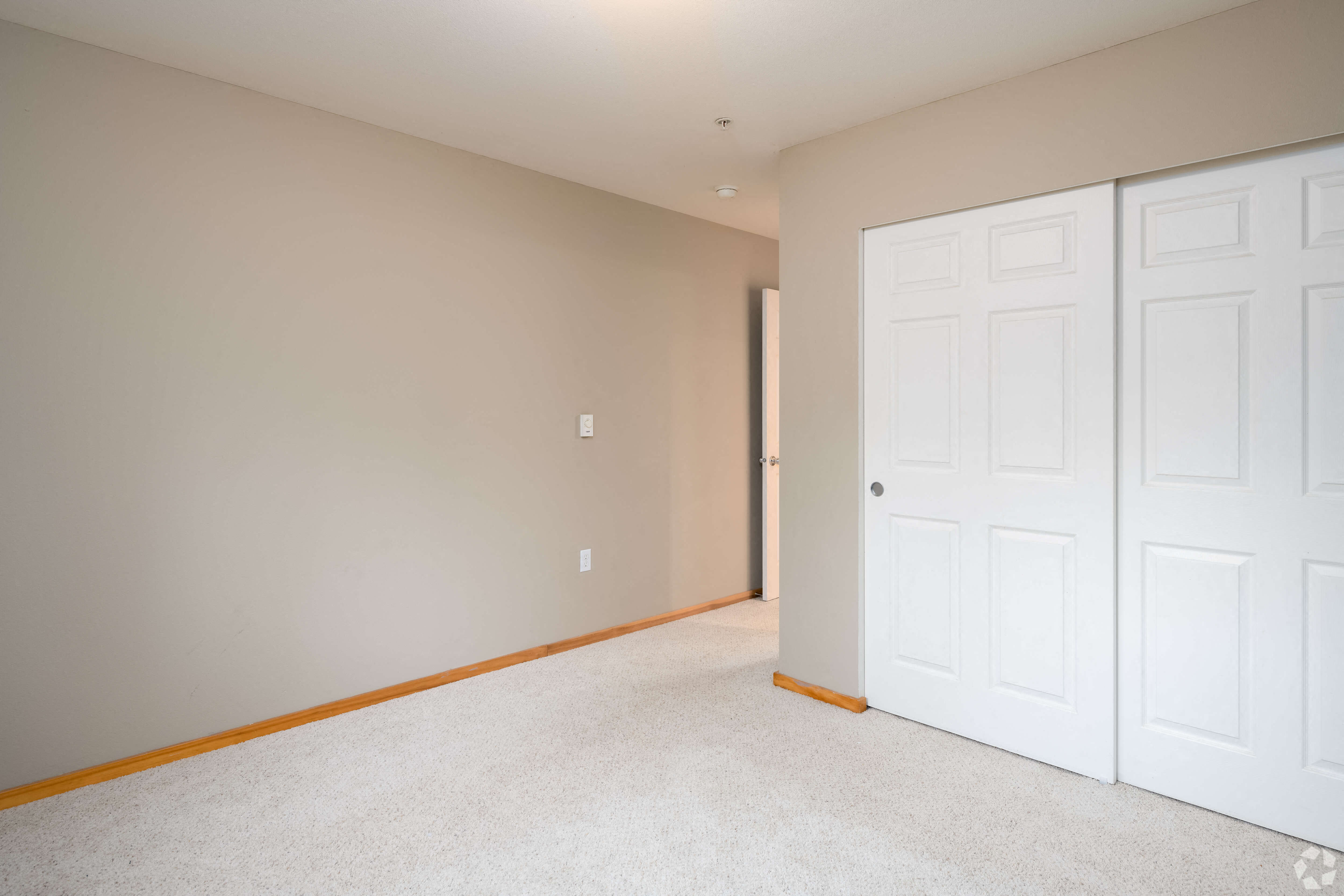 Bedroom area at Springbrook Reserve Apartments, Washington,98178