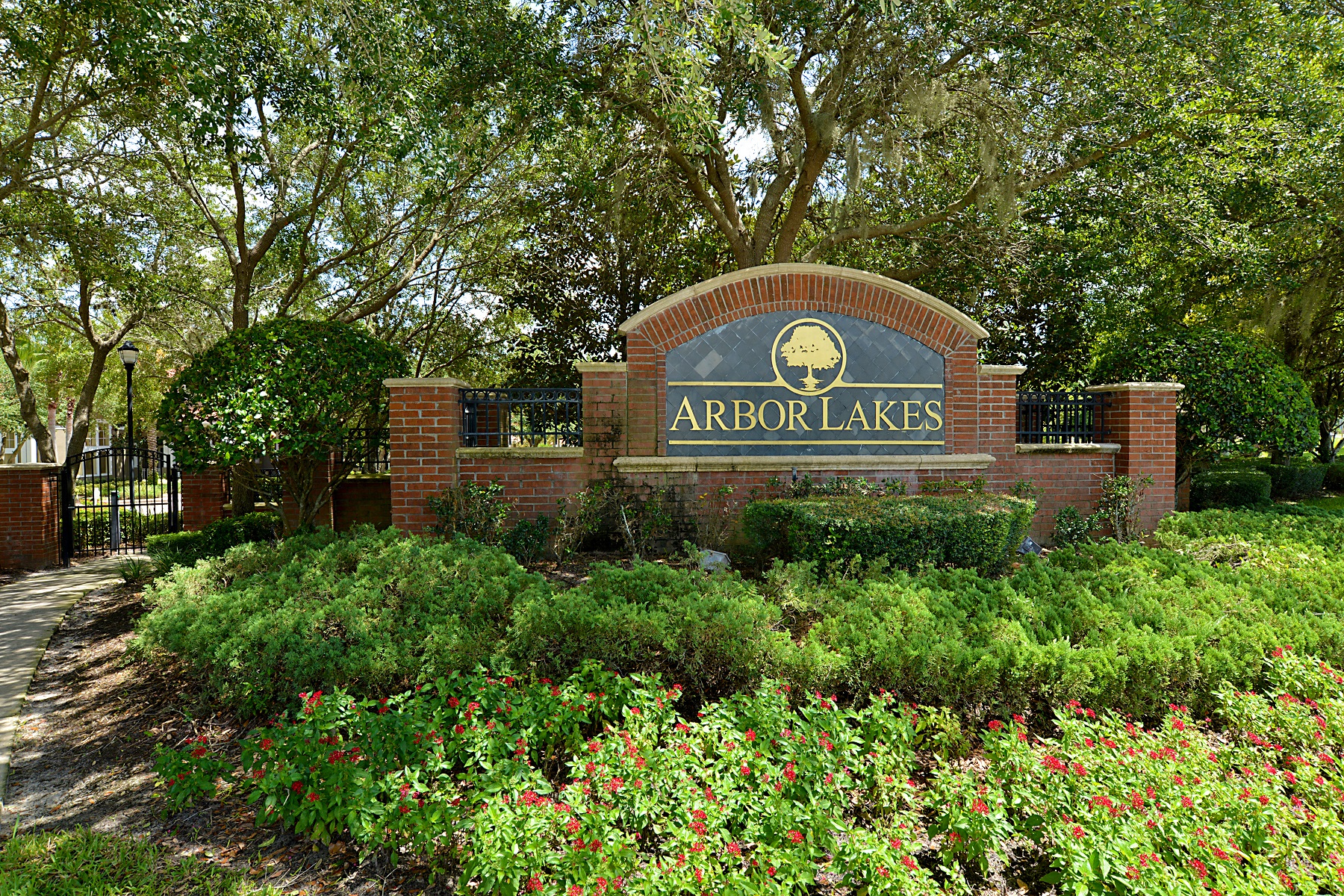 Arbor Lakes Signage Entrance Sanford Orlando Florida