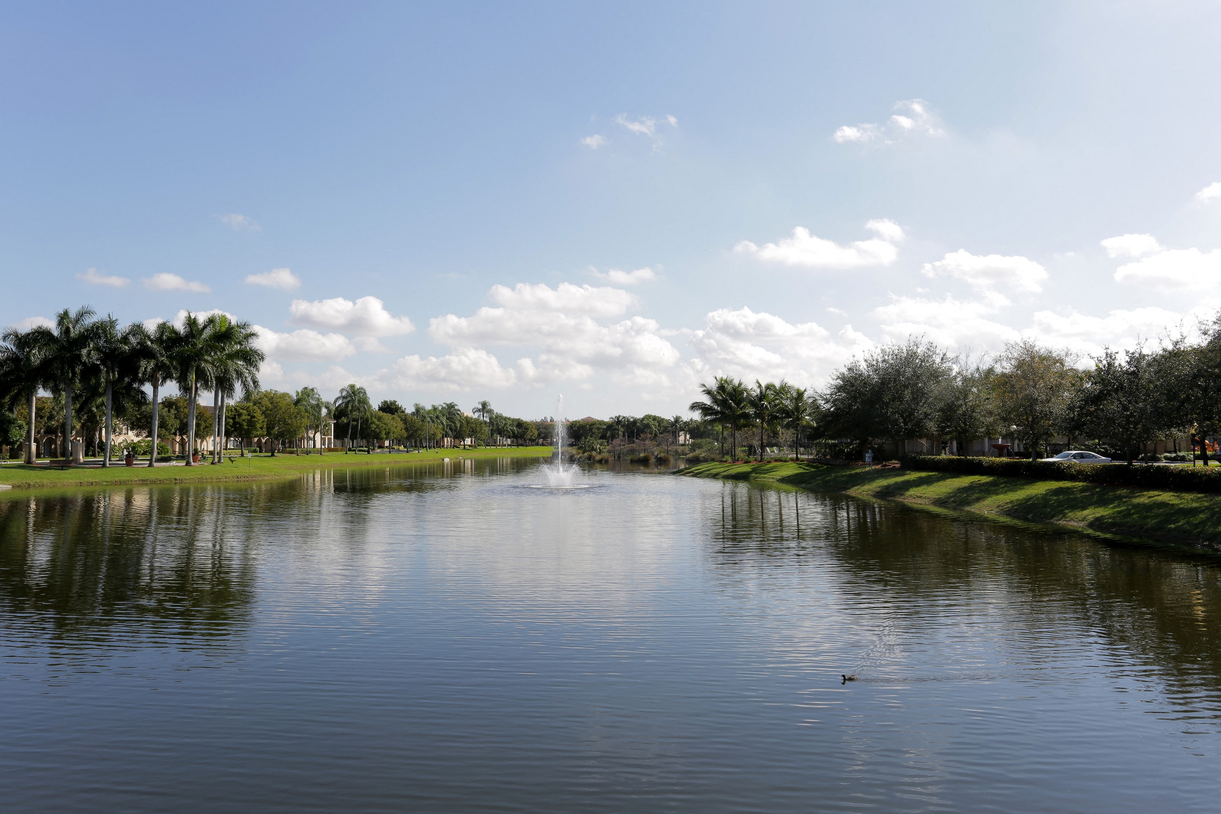 Lake view Exterior property Miramar Florida