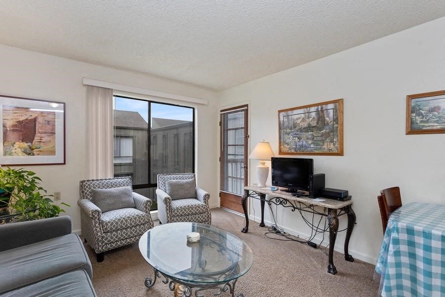 Living Room decor at The Crest at Citrus Heights Apartments, Citrus Heights, 95621