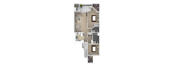 A2 Floor Plan at Aspen Peak, Nevada