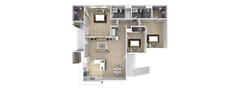 C3 Floor Plan  at Aspen Peak, Nevada, 89011