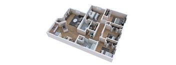 3 bedroom floor plan  the residences atmask