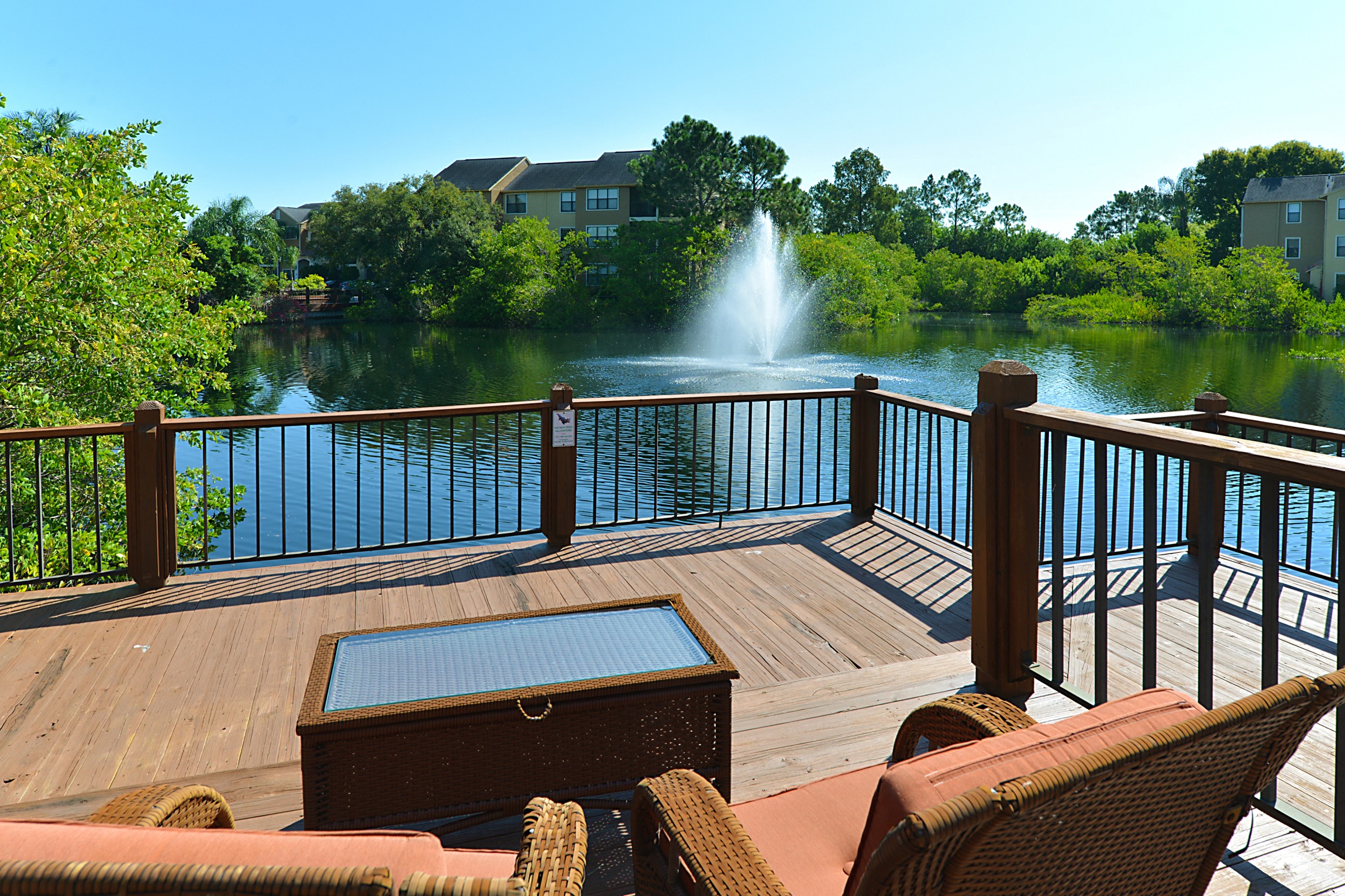 Small Lake On Site at Mandalay on 4th Condominiumss, St. Petersburg, Florida