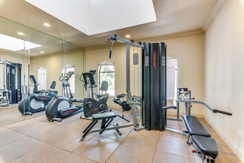 the gym at Pacific Harbors Sunrise Apartments, Nevada, 89142