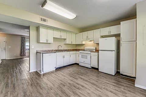 Modern Kitchen at Springwood Townhomes, Tallahassee, FL