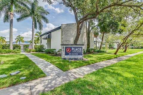 Property Sign at The Place at Davis Islands, Tampa, FL, 33606