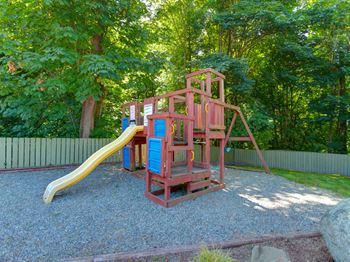 Playground for kids at Whispering Brook Apartments, Washington,98198