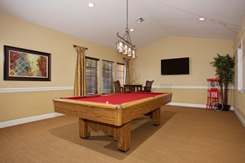 Game Room Including Pool Table at Sky Court Harbors at The Lakes Apartments, Las Vegas, NV - Photo Gallery 32