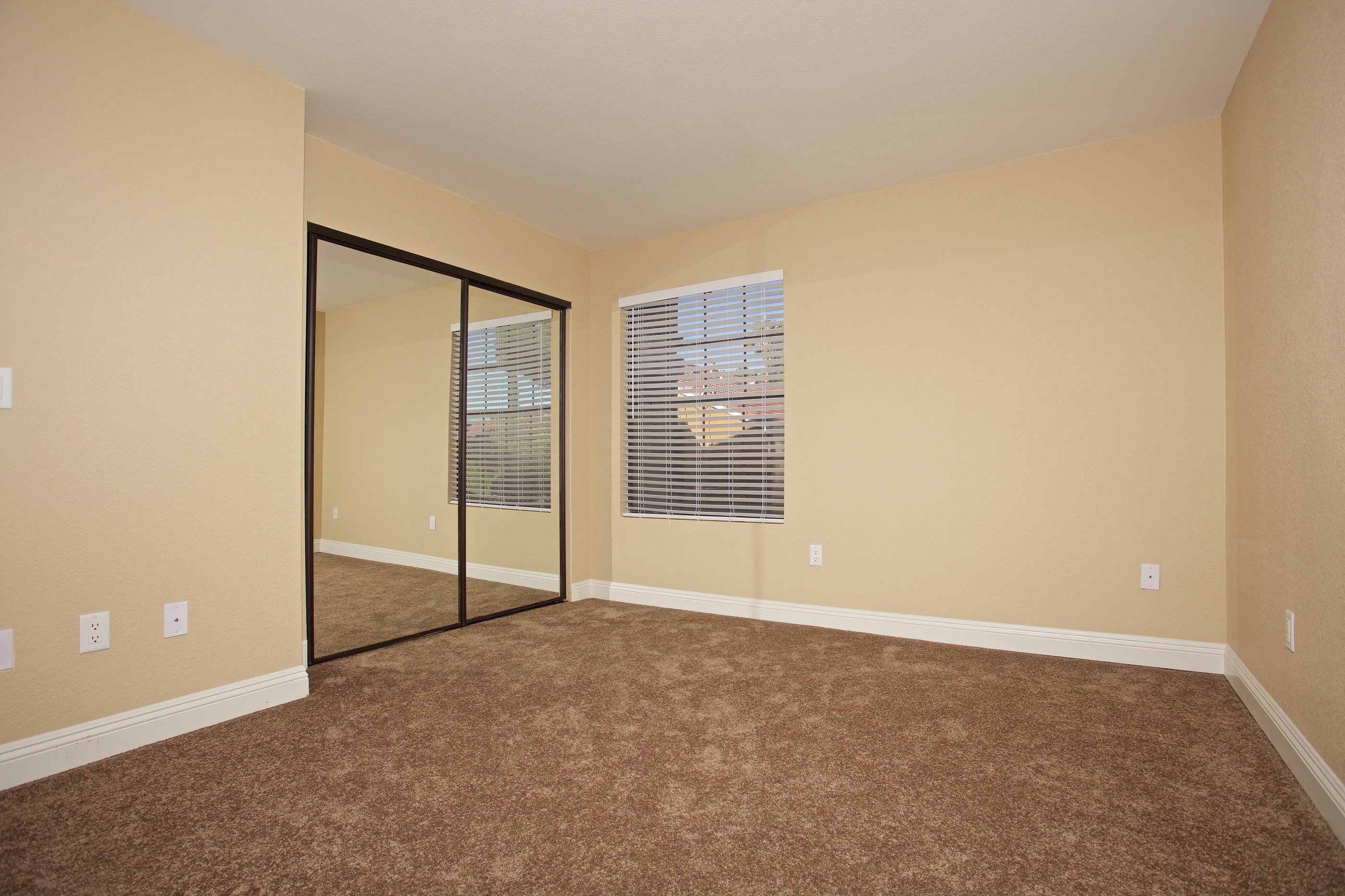Model Renovated Bedroomat Sky Court Harbors at The Lakes Apartments, Las Vegas, Nevada