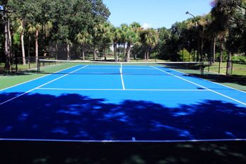 Tennis Court Aventine at Forest Lake Oldsmar Tampa Florida