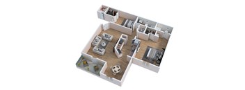 2 bedroom 2 bathroom condo at  Borgata Condominiums Apartments , Nevada 89103