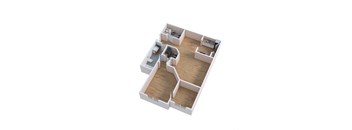 the 1122 sqft floor plan  apartments