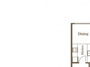 2 Bed 1.25 Bath Classic 2 Bed 1.25 Bath Classic at Landing at Angle Lake Apartments, SeaTac
