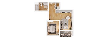 A series of images showing different views of a bathroom.