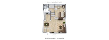Aventine at Daytona Beach - Sanibel I floor plan.