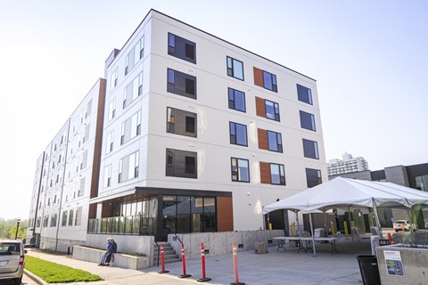 Exterior of Nellie Francis Courts