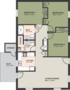 3 Bedroom, 1.5 Bath