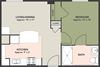 1 Bed, 1 Bath HC