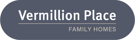 A sign that says "Vermillion Place Family Homes".