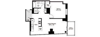 Tides | 2 Bedroom | 2 Bath | 12 Tides at Shoreham and Tides, Illinois, 60601