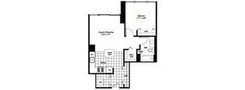 Tides | 1 Bedroom | 1 Bath |05/07 Tides at Shoreham and Tides, Chicago, IL