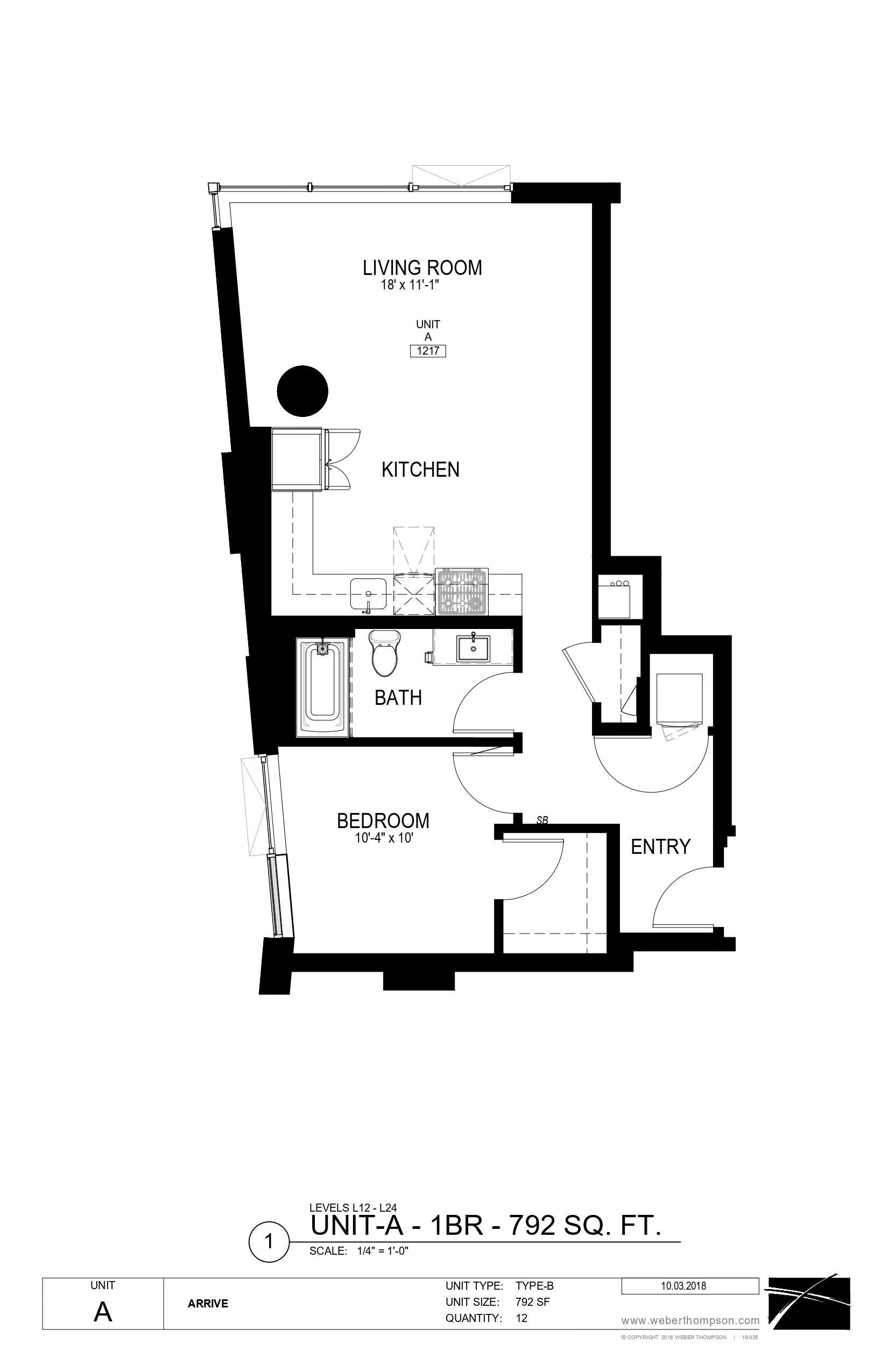 A black and white image of a floor plan for an apartment.