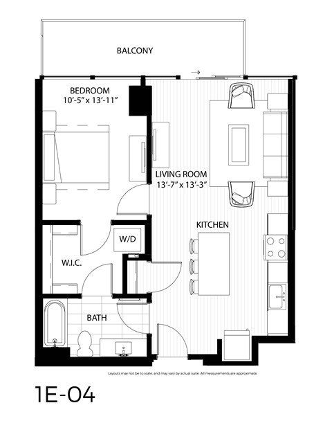 A8 Floor plan | 706 Sq. Ft. at 365 Nicollet, Minneapolis, MN, 55401