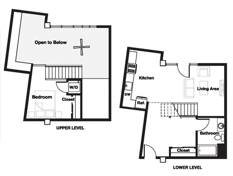 1 bed 1 bath 1H Floor Plan | 755-760 Sq. Ft. at L Seven, California, 94103