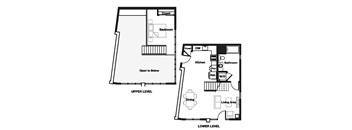 1 bed 1 bath 1N Floor Plan | 846 Sq. Ft. at L Seven, San Francisco, CA