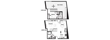 1 bed 1 bath 1P Floor Plan | 878-880 Sq. Ft. at L Seven, CA 94103