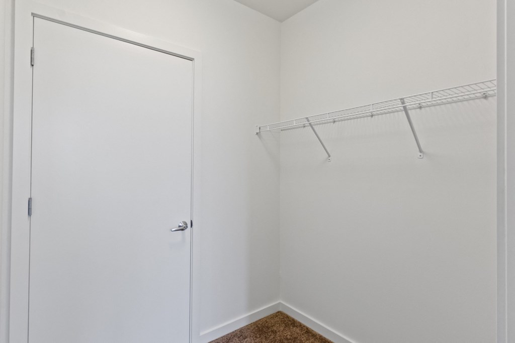 Spacious Closets at The Parker Apartments, Oregon