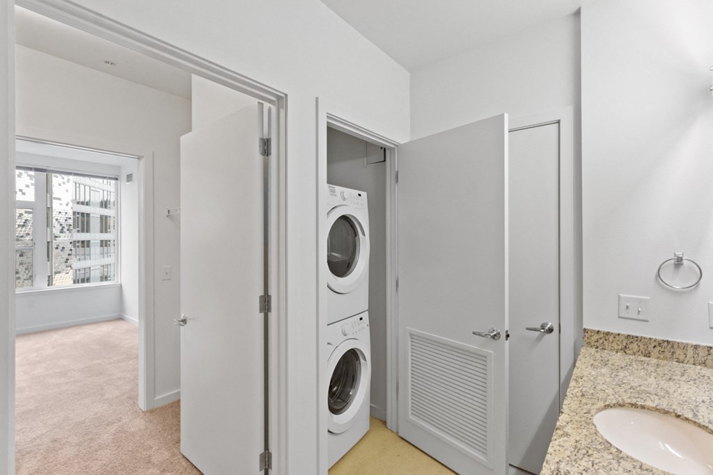 In-Unit Washer & Dryerat The Parker Apartments, Portland, Oregon